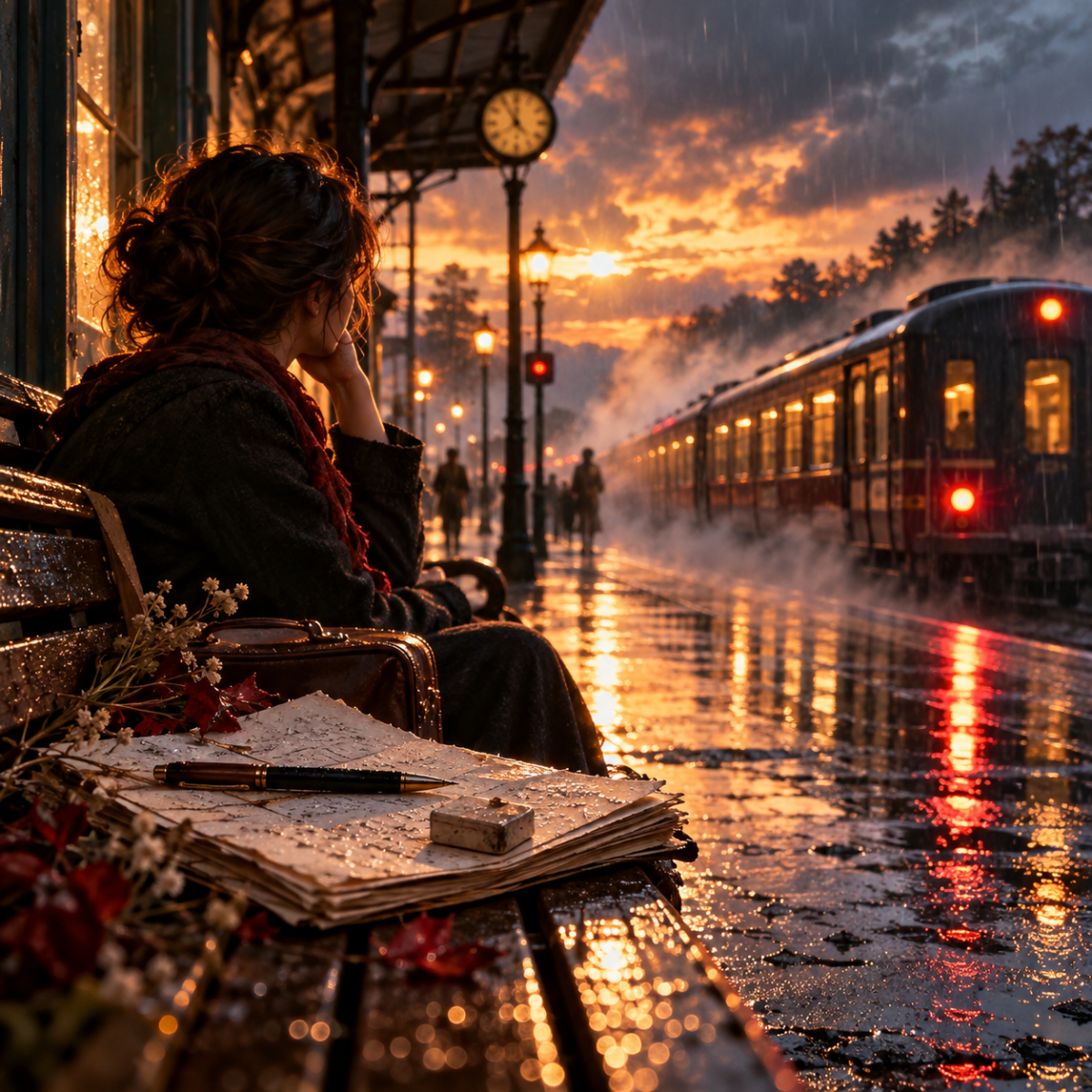 Bak Yine Geçiyor Beş Buçuk Treni / Ferhunde Şen